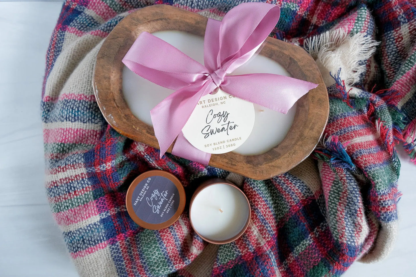 Cozy Sweater | Travel Tin | Bright Holiday Collection HartDesignCo