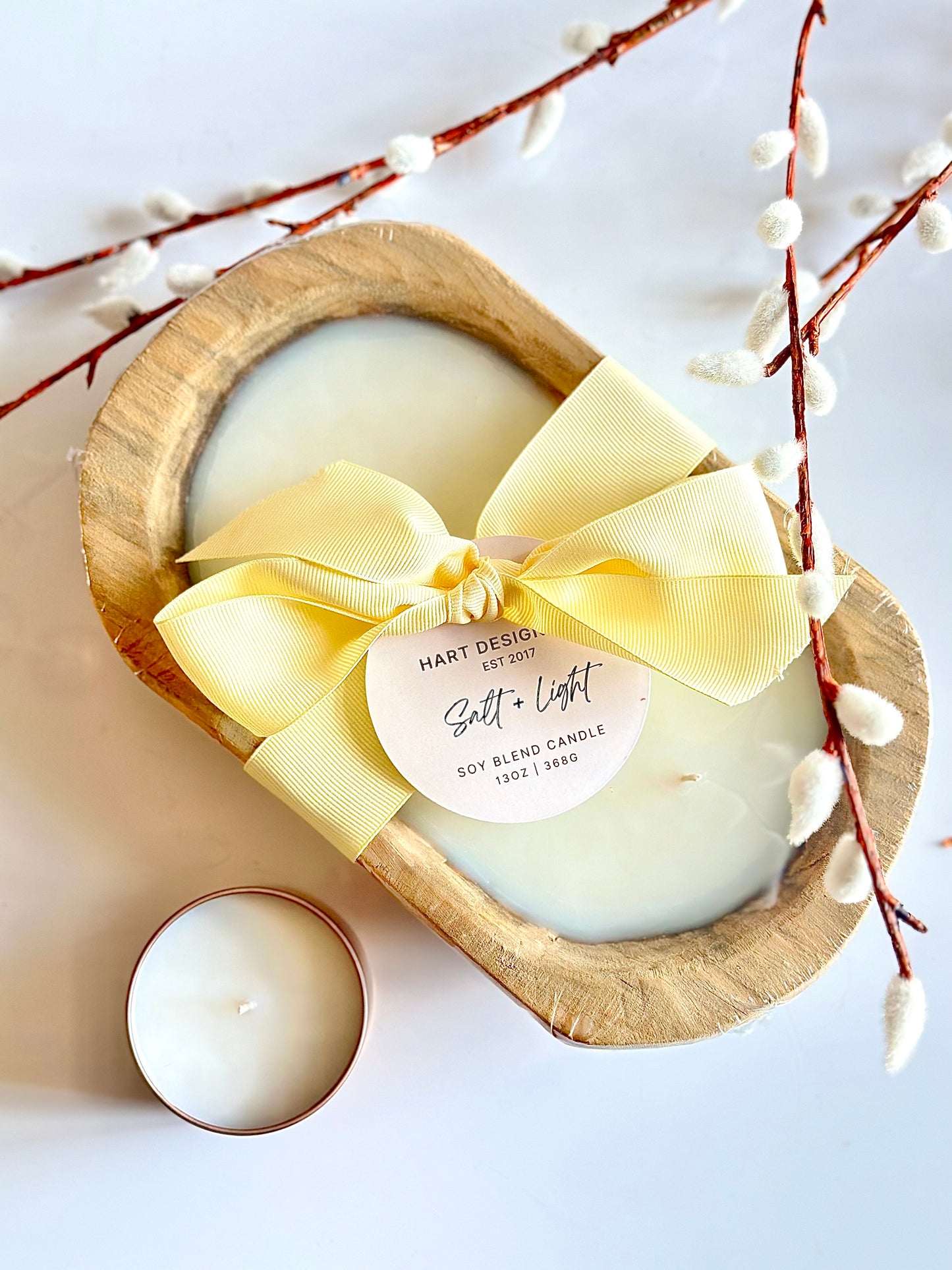 Salt + Light Beach Inspired Candle | Dough Bowl | Coastal Escape Collection