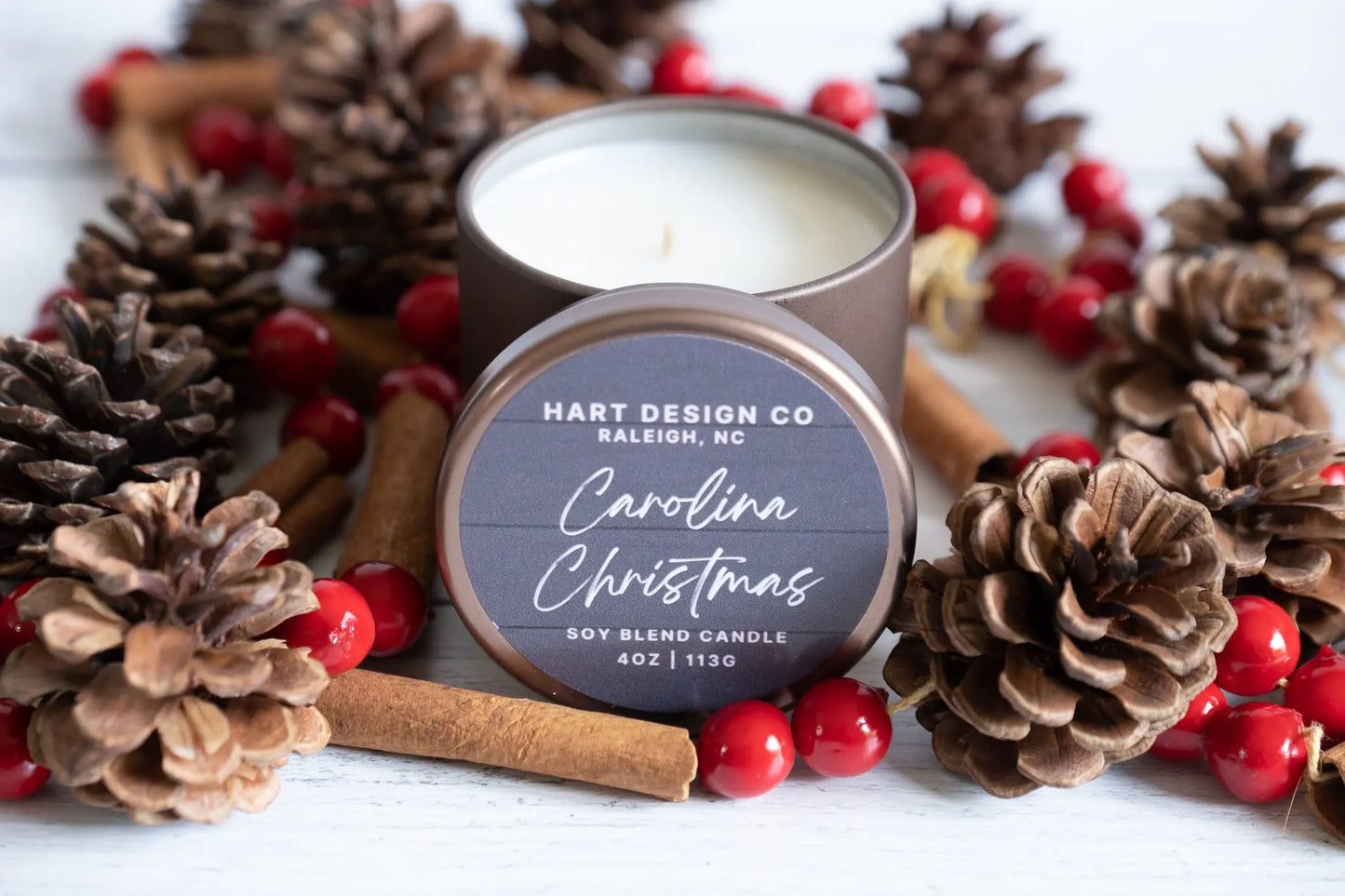 Carolina Christmas | Mini Tin | Bright Holiday Collection