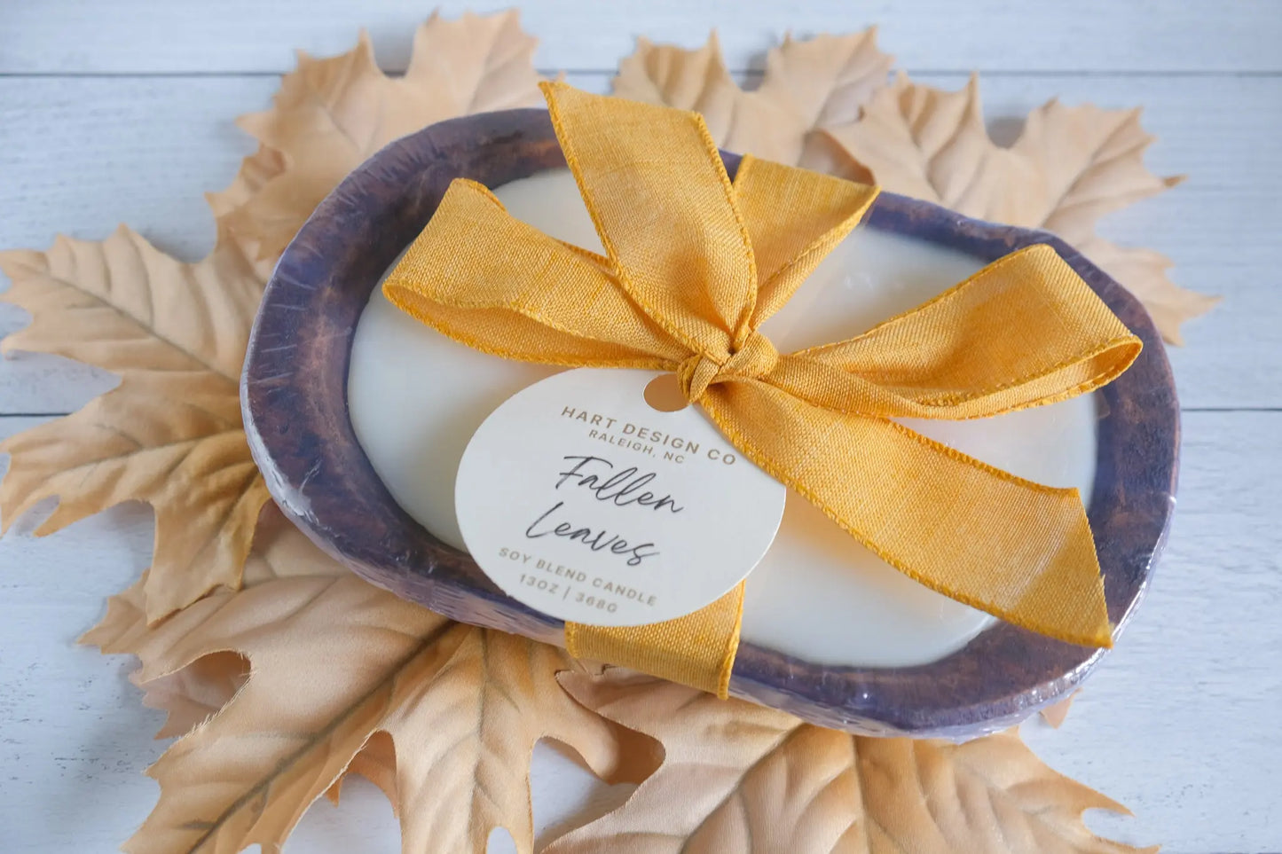 Fallen Leaves Hand Poured Candle.
