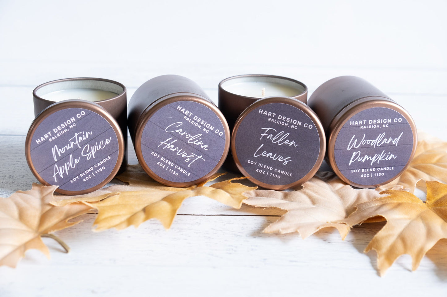 Woodland Pumpkin Hand Poured Candle.