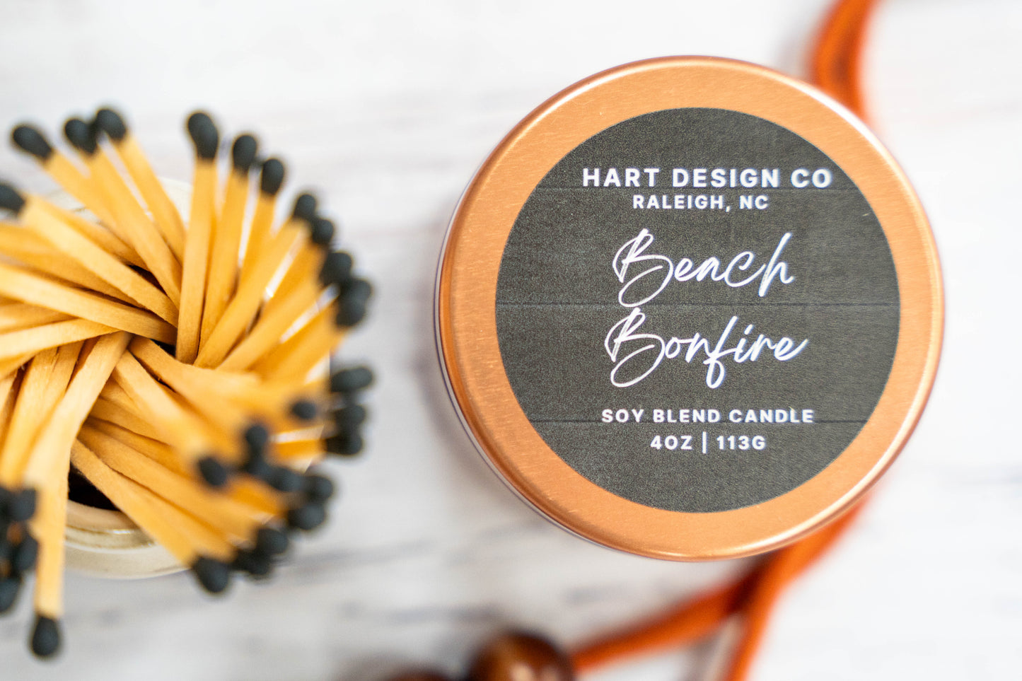 Beach Bonfire | Mini Tin