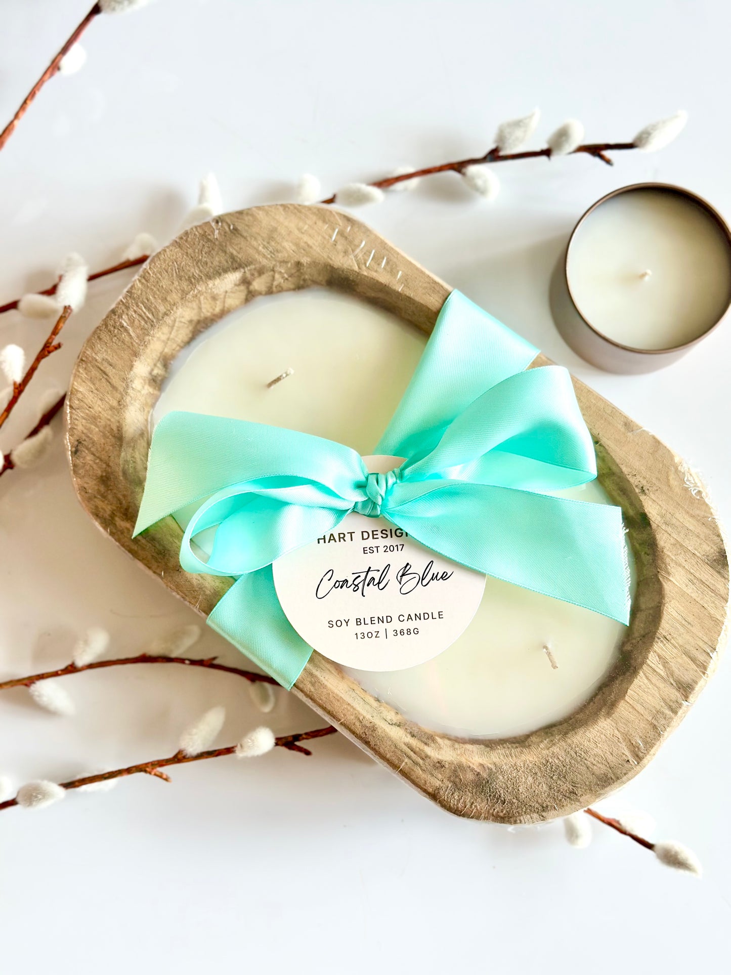 Coastal Blue Candle | Travel Tin | Coastal Escape Collection