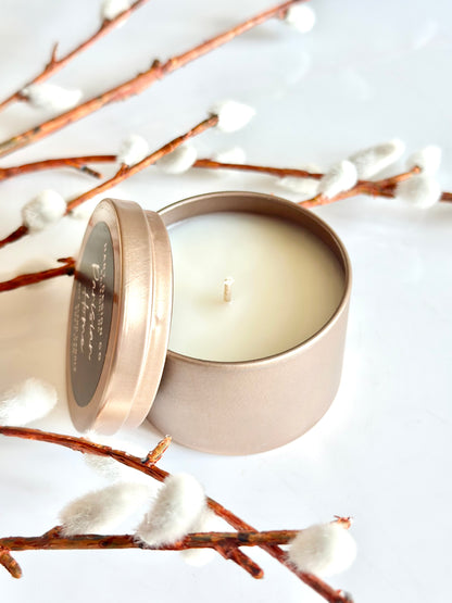 Coastal Blue Candle | Travel Tin | Coastal Escape Collection